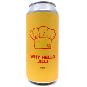 Pomona Island Why Hello Jill! DDH Pale 5.3% (440ml can)-Hop Burns & Black