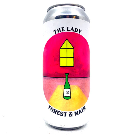 Forest & Main The Lady Saison 4.5% (455ml can)-Hop Burns & Black