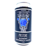 Pastore Waterbeach Weisse Blueberry 3.8% (440ml can)-Hop Burns & Black