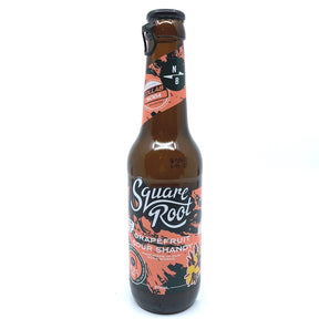 Square Root x North Brewing Grapefruit Sour Shandy 0.5% (275ml)-Hop Burns & Black