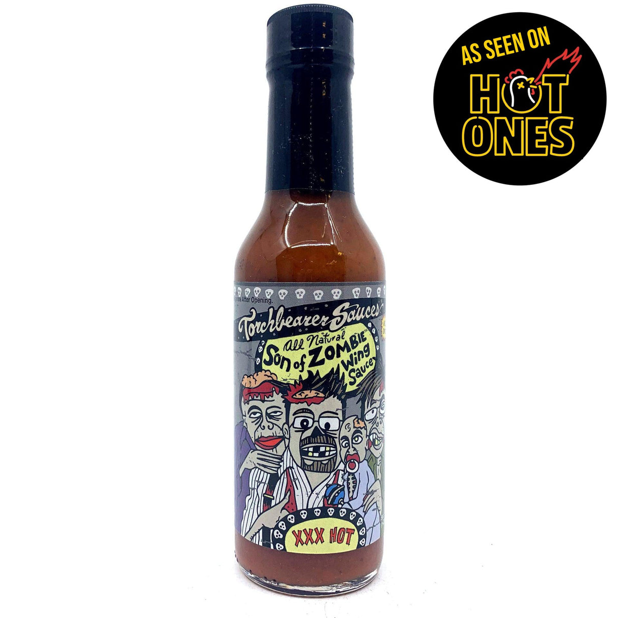 Torchbearer Son Of Zombie Wing Sauce (148ml)-Hop Burns & Black