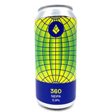 Drop Project 360 New England IPA 5.9% (440ml can)-Hop Burns & Black