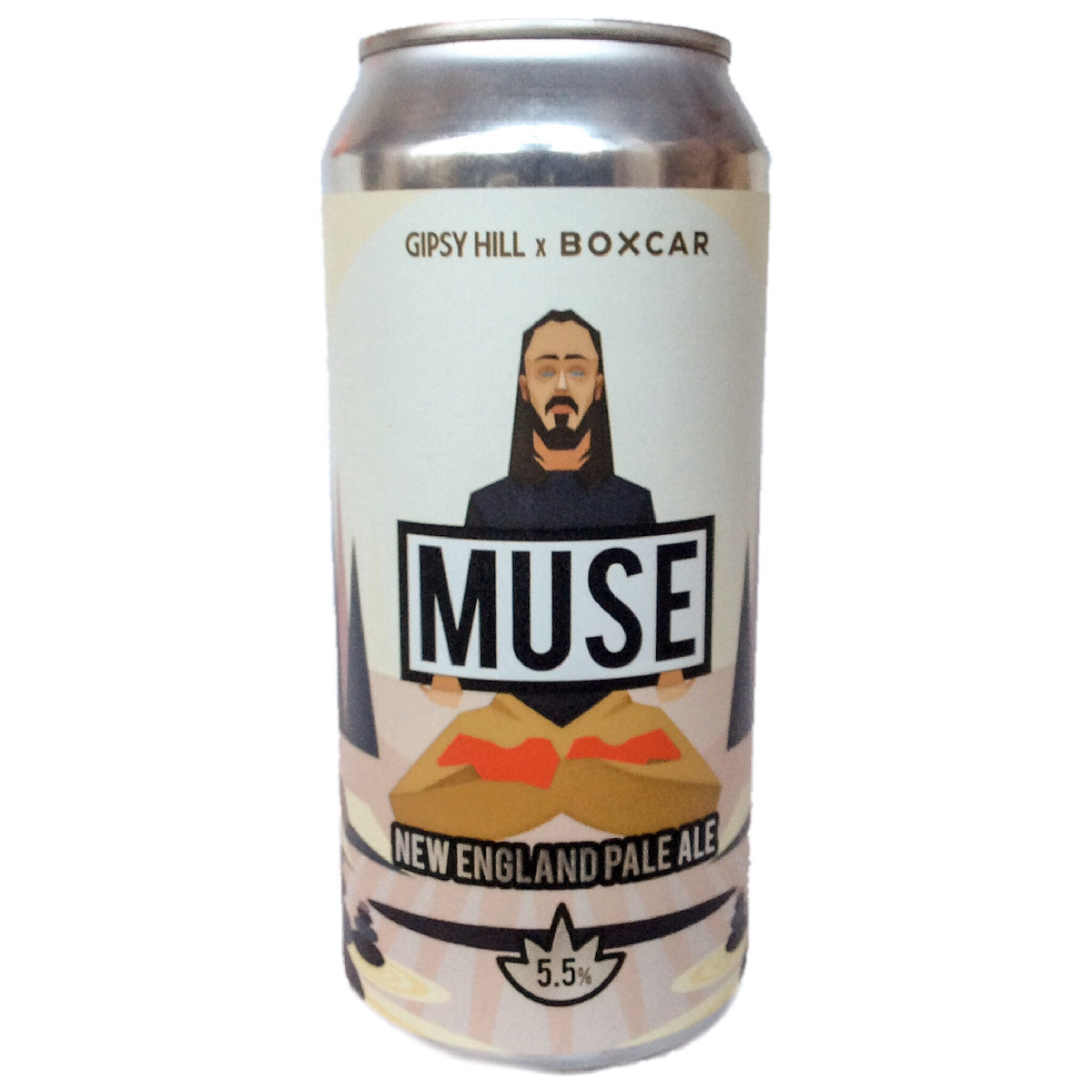Gipsy Hill x Boxcar Brew Co Muse New England Pale Ale 5.5% (440ml can ...