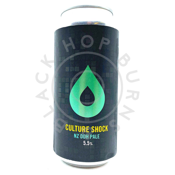 Polly's Brew Co Culture Shock DDH Pale Ale 5.5% (440ml can)-Hop Burns & Black