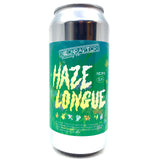 Neon Raptor Haze Longue New England IPA 5.9% (440ml can)-Hop Burns & Black