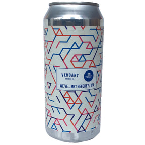 Verdant We've... Met Before? IPA 6.5% (440ml can)-Hop Burns & Black