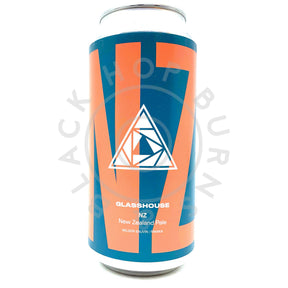 GlassHouse NZ New Zealand Pale Ale 5.4% (440ml can)-Hop Burns & Black