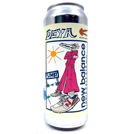 DEYA New Balance IPA 6% (500ml can)-Hop Burns & Black