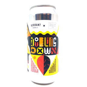 Verdant x Padstow Brewing Doubling Down Azacca Double IPA 8% (440ml can)-Hop Burns & Black
