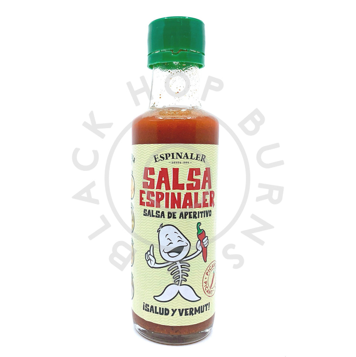 Salsa Espinaler Hot Sauce (92ml)-Hop Burns & Black
