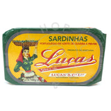 Lucas Sardines with Chilli (120g)-Hop Burns & Black