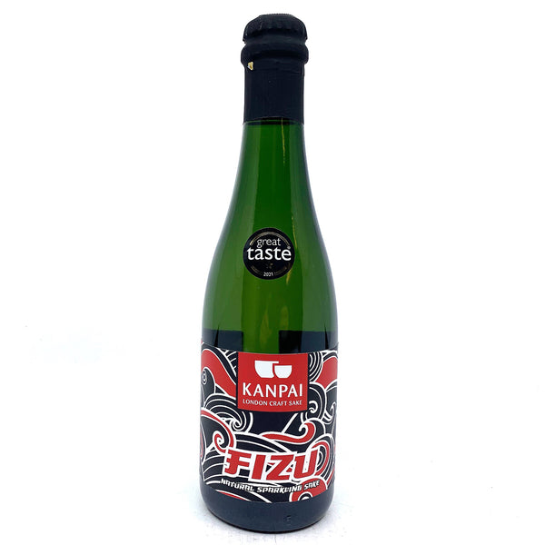Kanpai FIZU Sparkling Sake 11.5% (375ml)-Hop Burns & Black