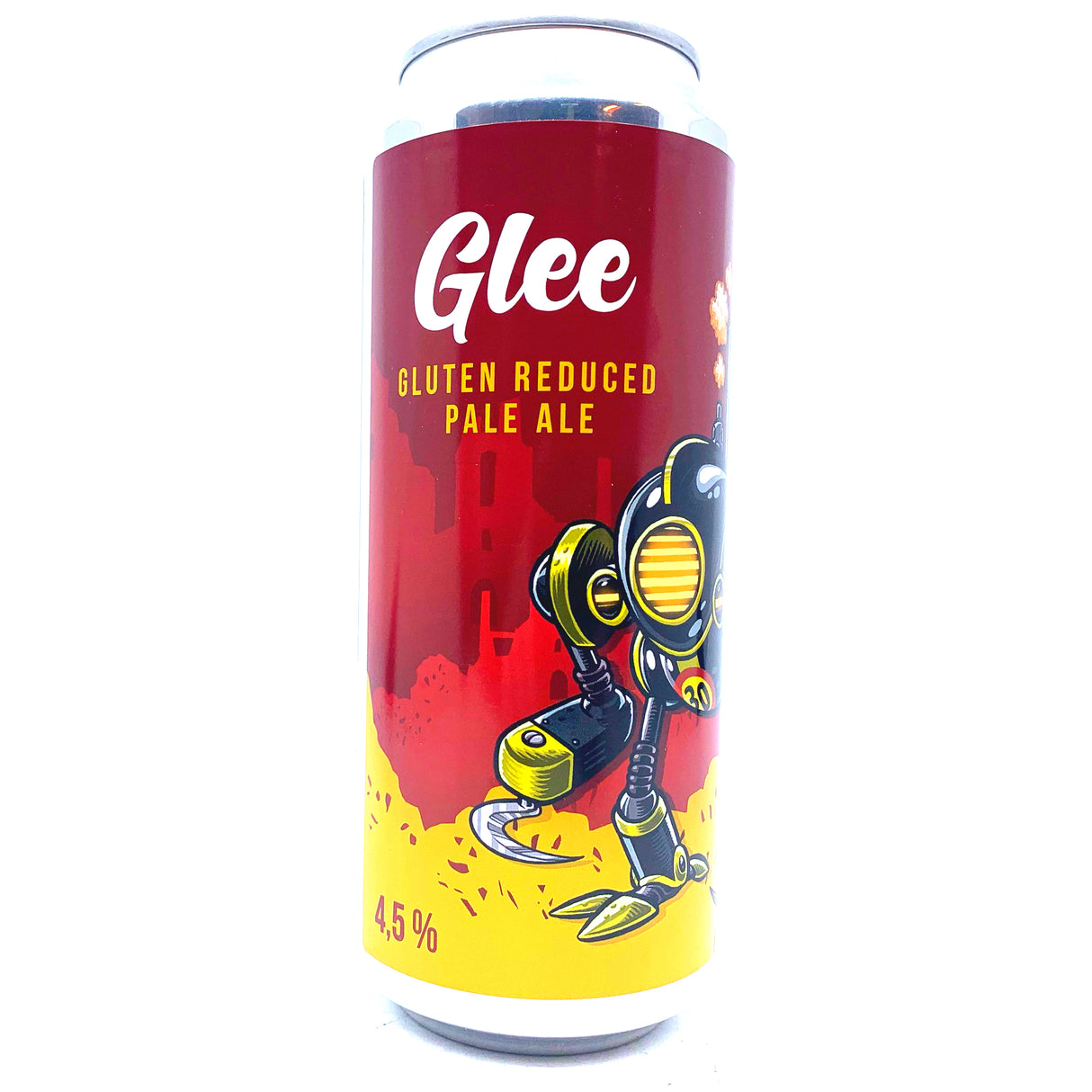 Pivovar Clock 11 Glee Gluten Reduced Pale Ale 4.5% (500ml can)-Hop Burns & Black