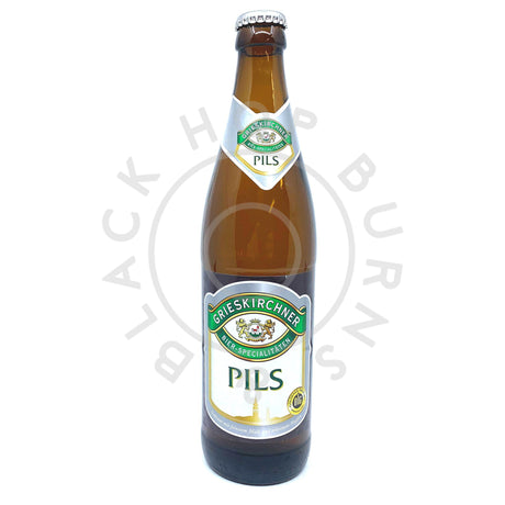 Grieskirchner Pils 4.8% (500ml)-Hop Burns & Black