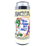 DEYA All Good At HQ? IPA 6.5% (500ml can)-Hop Burns & Black