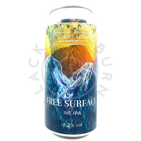 Burnt Mill Free Surface IPA 6.2% (440ml can)-Hop Burns & Black