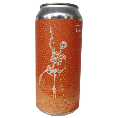 Left Handed Giant Deeper Water Stout Chocolate Orange Edition 5.1% (440ml can)-Hop Burns & Black