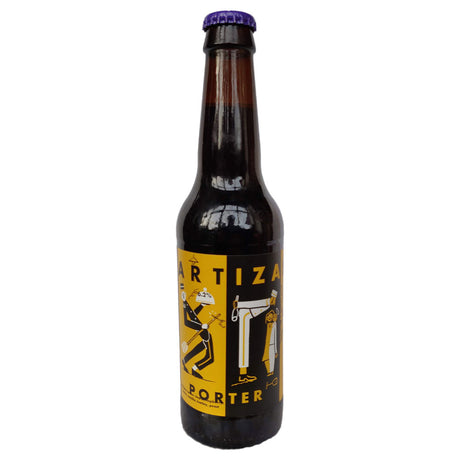 Partizan Raspberry & Chocolate Brownie Porter 6.2% (330ml)-Hop Burns & Black