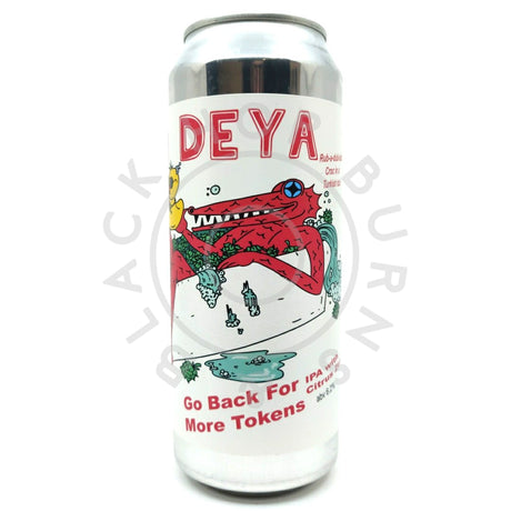 DEYA Go Back For More Tokens IPA 6.2% (500ml can)-Hop Burns & Black