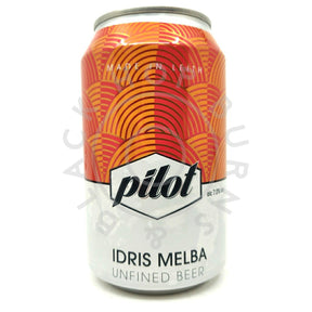 Pilot Idris Melba Fruit Sour 7% (330ml can)-Hop Burns & Black