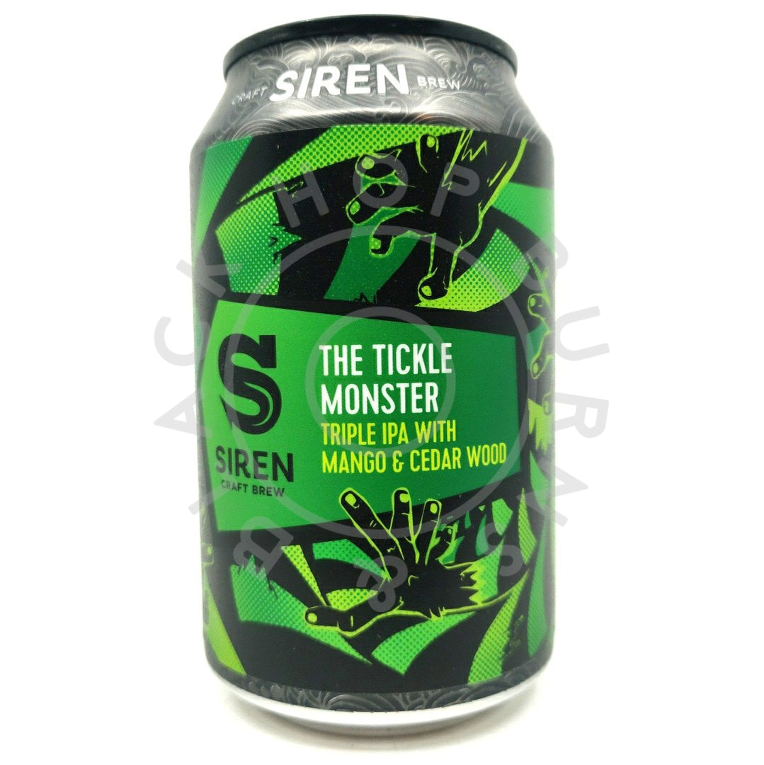 Siren The Tickle Monster Triple IPA 2020 11% (330ml can)-Hop Burns & Black