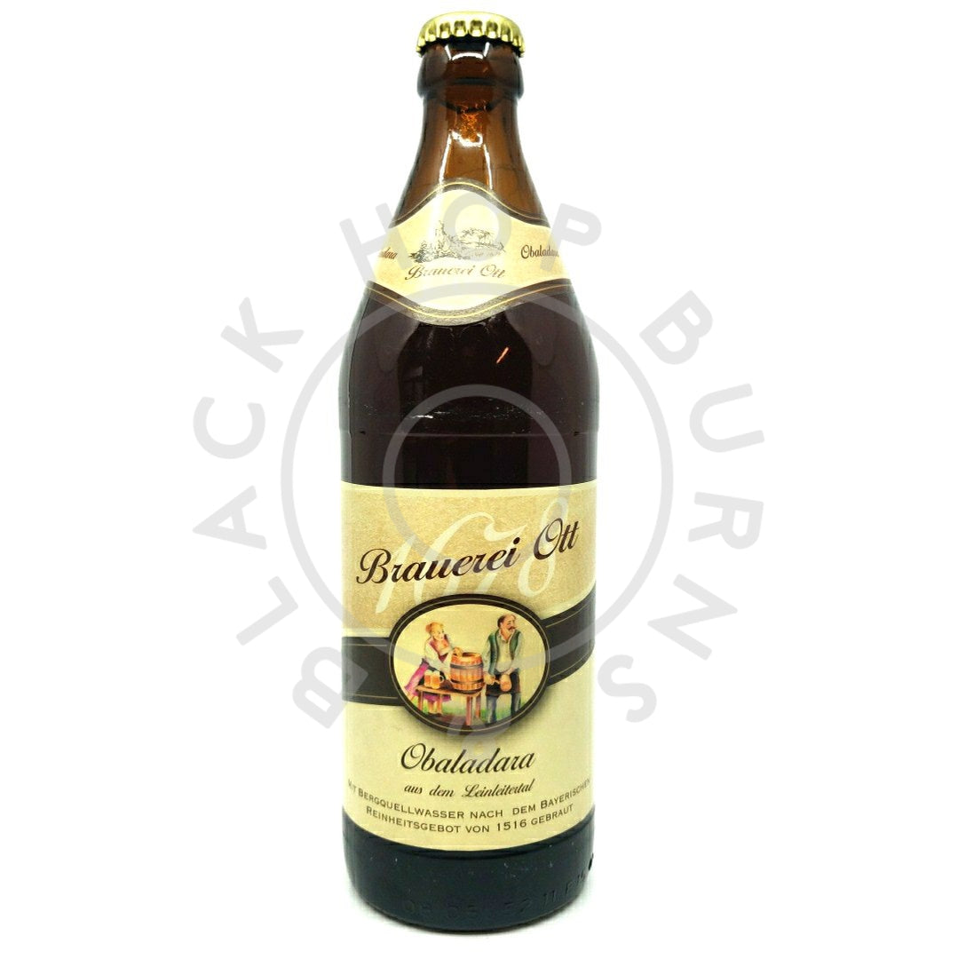Brauerei Ott Obaladara Dunkel 5.3% (500ml)-Hop Burns & Black