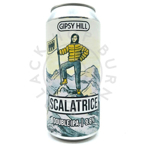 Gipsy Hill Scalatrice Double IPA 9.6% (440ml can)-Hop Burns & Black
