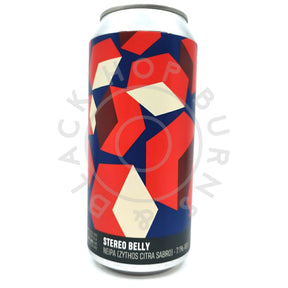 Howling Hops Stereo Belly NEIPA 7.1% (440ml can)-Hop Burns & Black