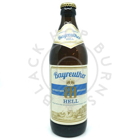 Bayreuther Hell 4.9% (500ml)-Hop Burns & Black