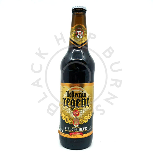 Bohemia Regent Premium Tmavy Lezak 12 Dark Lager 4.7% (500ml)-Hop Burns & Black