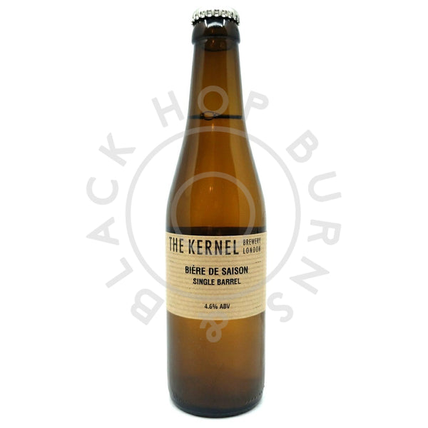 Kernel Biere de Saison Single Barrel 4.6% (330ml)-Hop Burns & Black