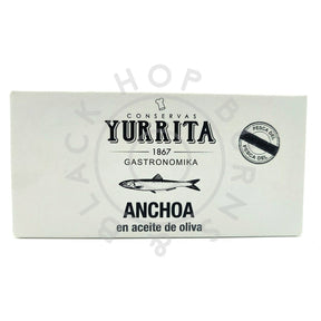 Conservas Yurrita Anchovies in Olive Oil (50g)-Hop Burns & Black