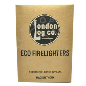 London Log Co Firelighters (approx 50)-Hop Burns & Black