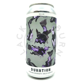 Duration Strong Opinions, Held Lightly IPA 6.2% (440ml can)-Hop Burns & Black