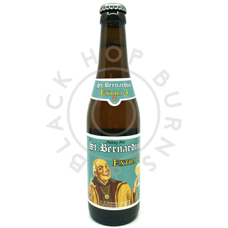 St Bernardus Extra 4 Blond 4.8% (330ml)-Hop Burns & Black