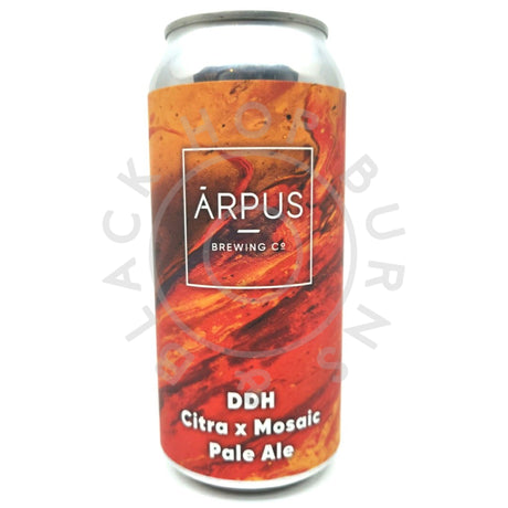 Arpus DDH Citra x Mosaic Pale Ale 5.5% (440ml can)-Hop Burns & Black