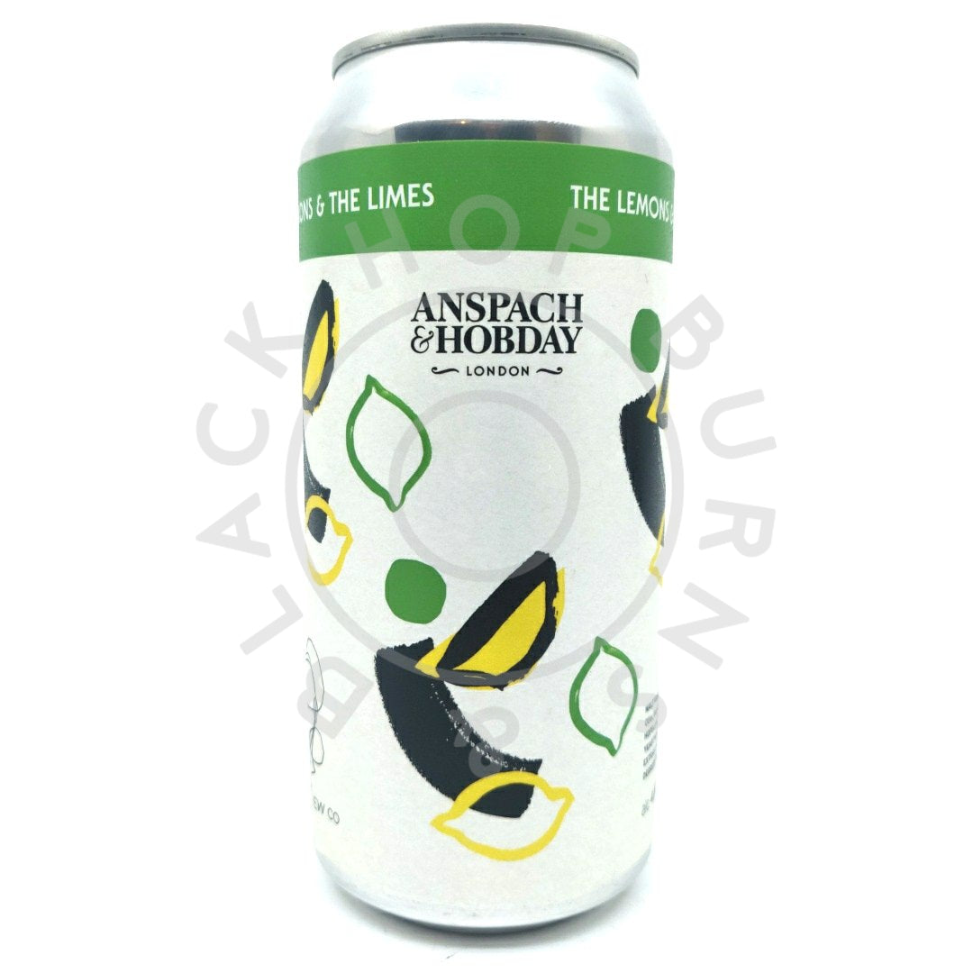 Anspach & Hobday x Affinity Brew Co The Lemon & The Limes Wheat Beer 4.6% (440ml can)-Hop Burns & Black
