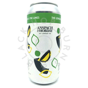 Anspach & Hobday x Affinity Brew Co The Lemon & The Limes Wheat Beer 4.6% (440ml can)-Hop Burns & Black