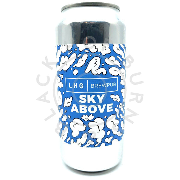 Left Handed Giant Brewpub Sky Above Pale Ale 4.5% (440ml can)-Hop Burns & Black