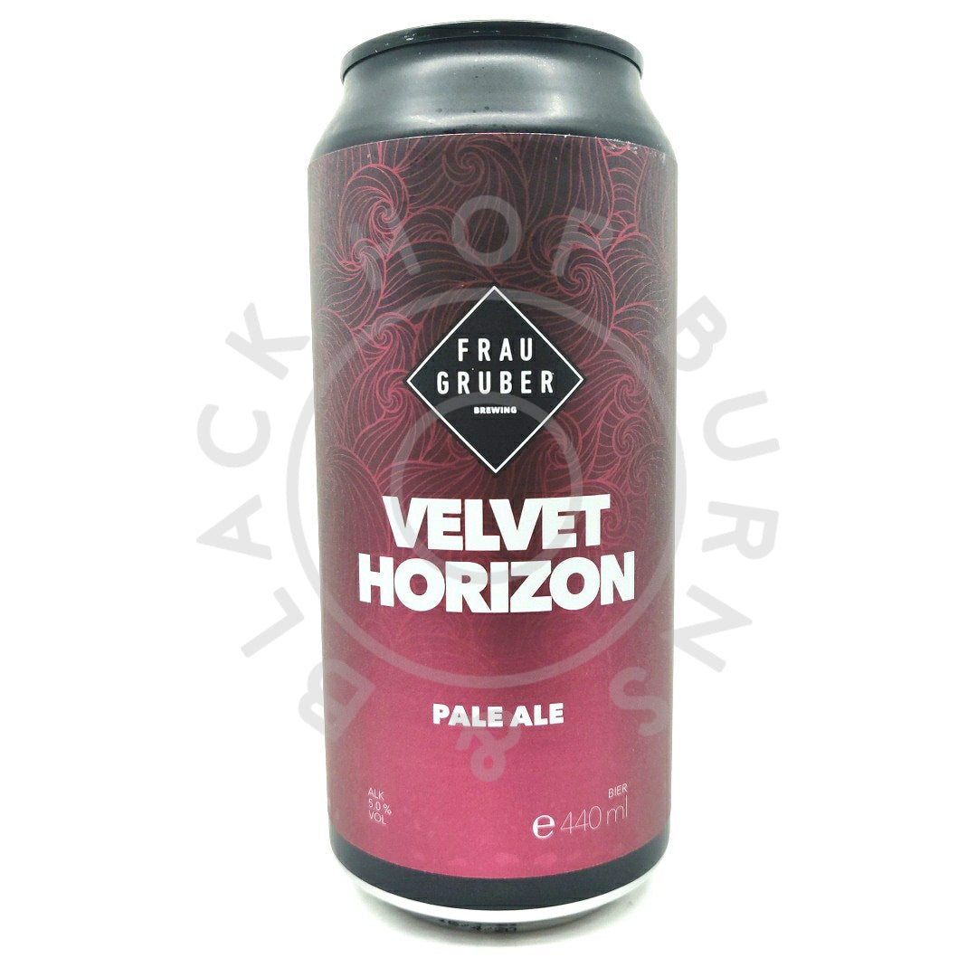 FrauGruber Velvet Horizon Pale Ale 5% (440ml can)-Hop Burns & Black