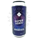 FrauGruber Super Sonic Triple IPA 9.8% (440ml can)-Hop Burns & Black
