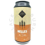 FrauGruber Helles 4.8% (440ml can)-Hop Burns & Black