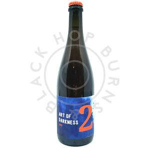Little Pomona Art of Darkness 2017 Barrel-Aged Cider Part 2 7.2% (750ml)-Hop Burns & Black