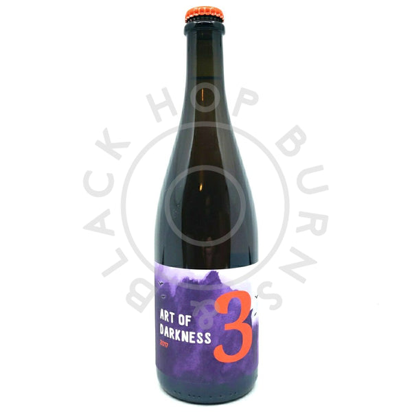 Little Pomona Art of Darkness 2017 Barrel-Aged Cider Part 3 7.1% (750ml)-Hop Burns & Black