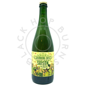 Burning Sky Saison de Fete 6.6% (750ml)-Hop Burns & Black