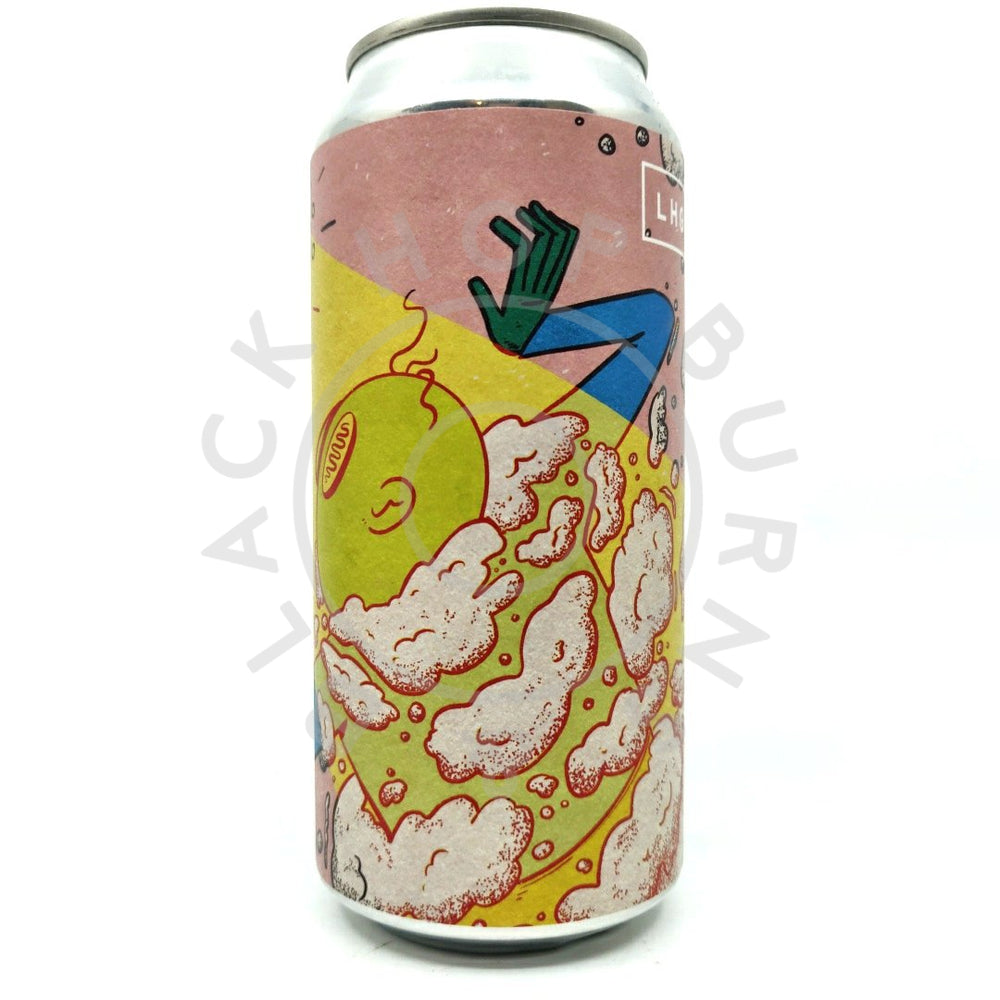 Left Handed Giant Bless The Weather IPA 6.6% (440ml can)-Hop Burns & Black