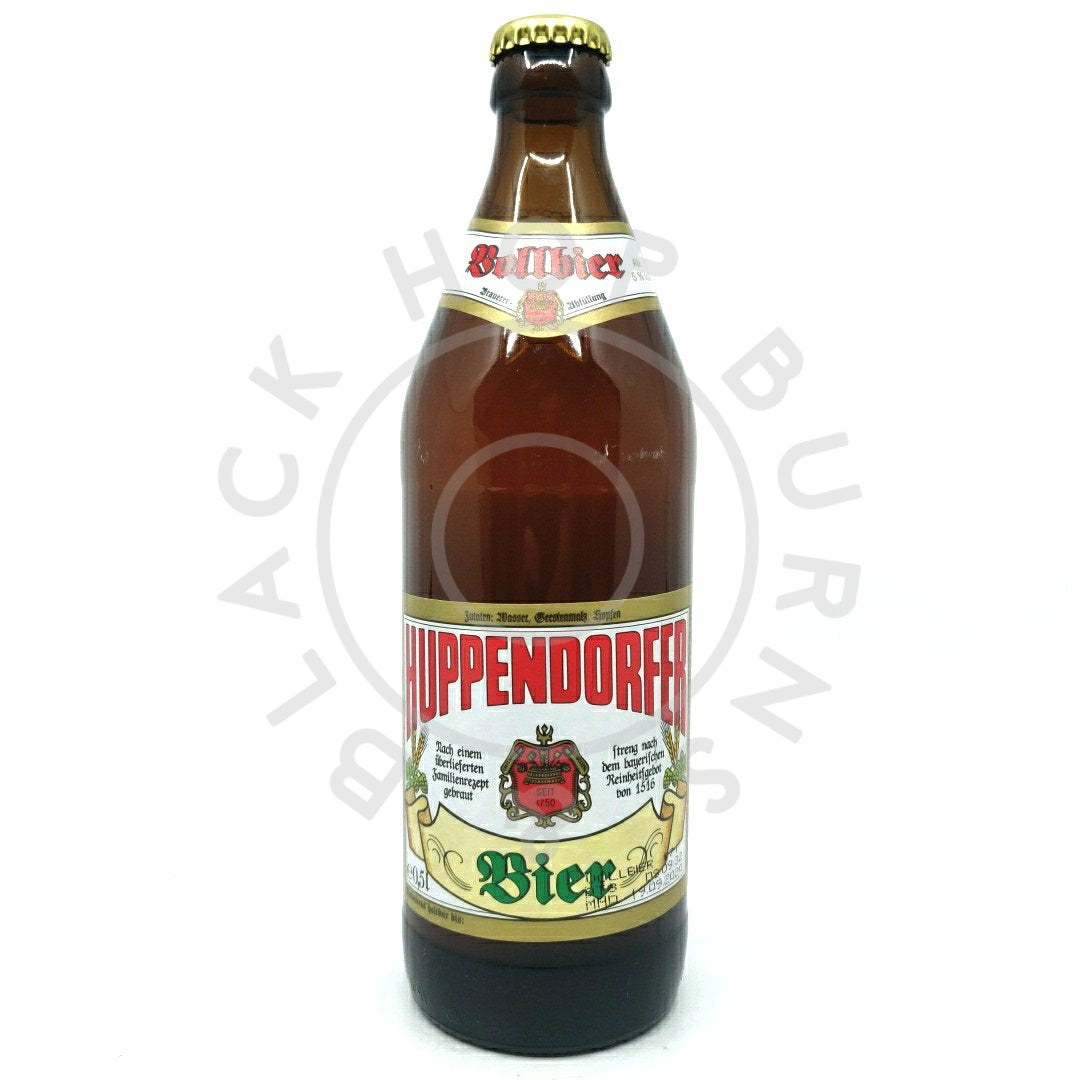 Brauerei Gasthof Grasser Huppendorfer Vollbier 5% (500ml)-Hop Burns & Black