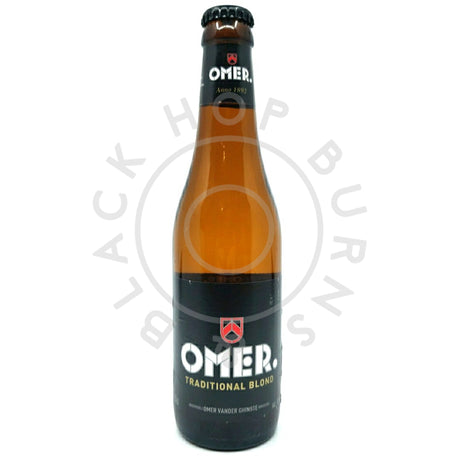 Omer Traditional Blond 8% (330ml)-Hop Burns & Black