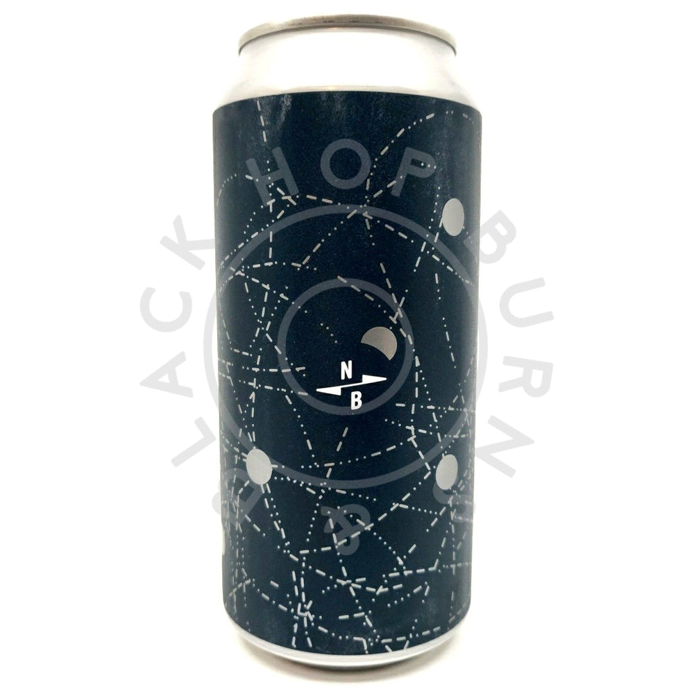 North Brewing Co Inherited Silver Kveik IPA 6% (440ml can)-Hop Burns & Black