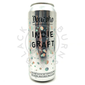 Donzoko Indie Graft Pale Ale 4.7% (500ml can)-Hop Burns & Black